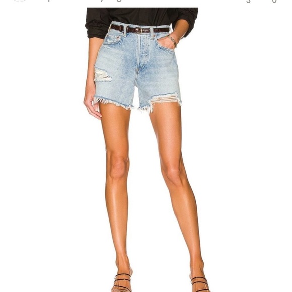 Annabelle Long Citizens of Humanity Shorts - Picture 1 of 8